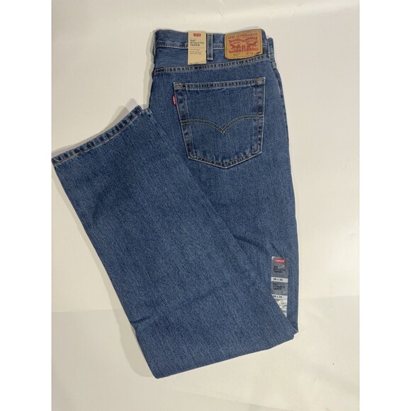 BIG & TALLLEVI'S 541 ATHLETIC BLUE DENIM JEANS MENS SIZE 38X36 ZIP FLY NEW NWT